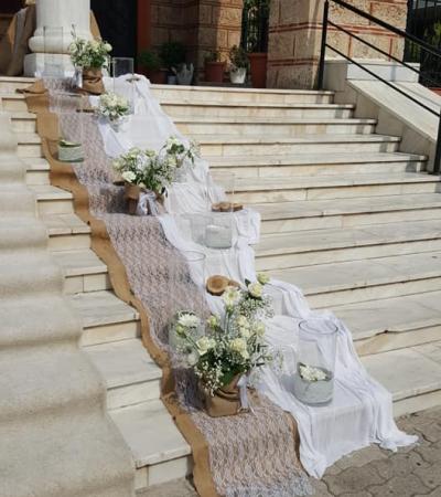 Γάμος, Βάπτιση, Γαμοβάπτιση, βαπτιστικά, Μπομπονιέρες, Προσκλητήρια, Στολισμός Εκκλησιών, Στολισμός Βάπτισης, Στολισμός Γάμου