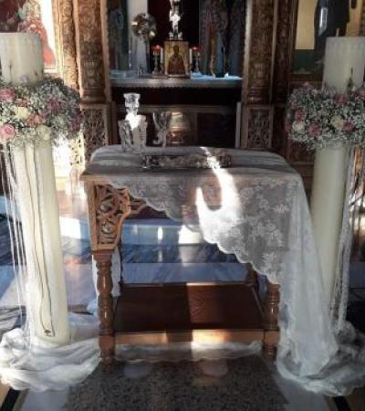 Γάμος, Βάπτιση, Γαμοβάπτιση, βαπτιστικά, Μπομπονιέρες, Προσκλητήρια, Στολισμός Εκκλησιών, Στολισμός Βάπτισης, Στολισμός Γάμου