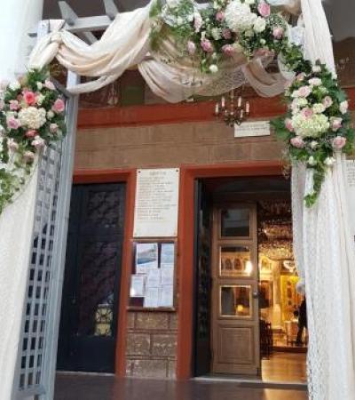 Γάμος, Βάπτιση, Γαμοβάπτιση, βαπτιστικά, Μπομπονιέρες, Προσκλητήρια, Στολισμός Εκκλησιών, Στολισμός Βάπτισης, Στολισμός Γάμου