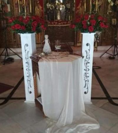 Γάμος, Βάπτιση, Γαμοβάπτιση, βαπτιστικά, Μπομπονιέρες, Προσκλητήρια, Στολισμός Εκκλησιών, Στολισμός Βάπτισης, Στολισμός Γάμου