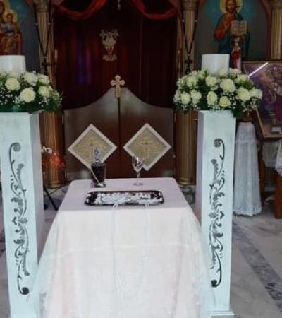 Γάμος, Βάπτιση, Γαμοβάπτιση, βαπτιστικά, Μπομπονιέρες, Προσκλητήρια, Στολισμός Εκκλησιών, Στολισμός Βάπτισης, Στολισμός Γάμου