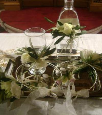 Γάμος, Βάπτιση, Γαμοβάπτιση, βαπτιστικά, Μπομπονιέρες, Προσκλητήρια, Στολισμός Εκκλησιών, Στολισμός Βάπτισης, Στολισμός Γάμου