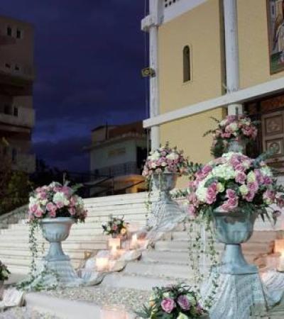 Γάμος, Βάπτιση, Γαμοβάπτιση, βαπτιστικά, Μπομπονιέρες, Προσκλητήρια, Στολισμός Εκκλησιών, Στολισμός Βάπτισης, Στολισμός Γάμου