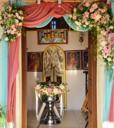 Γάμος, Βάπτιση, Γαμοβάπτιση, βαπτιστικά, Μπομπονιέρες, Προσκλητήρια, Στολισμός Εκκλησιών, Στολισμός Βάπτισης, Στολισμός Γάμου